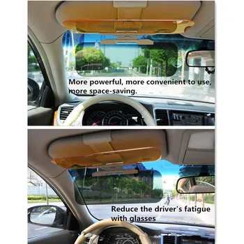 

Car Sun Visor HD Anti Sunlight Dazzling Goggle FOR renault megan 2 skoda yeti lergus acessorio carro bmw e90 e91 accessories