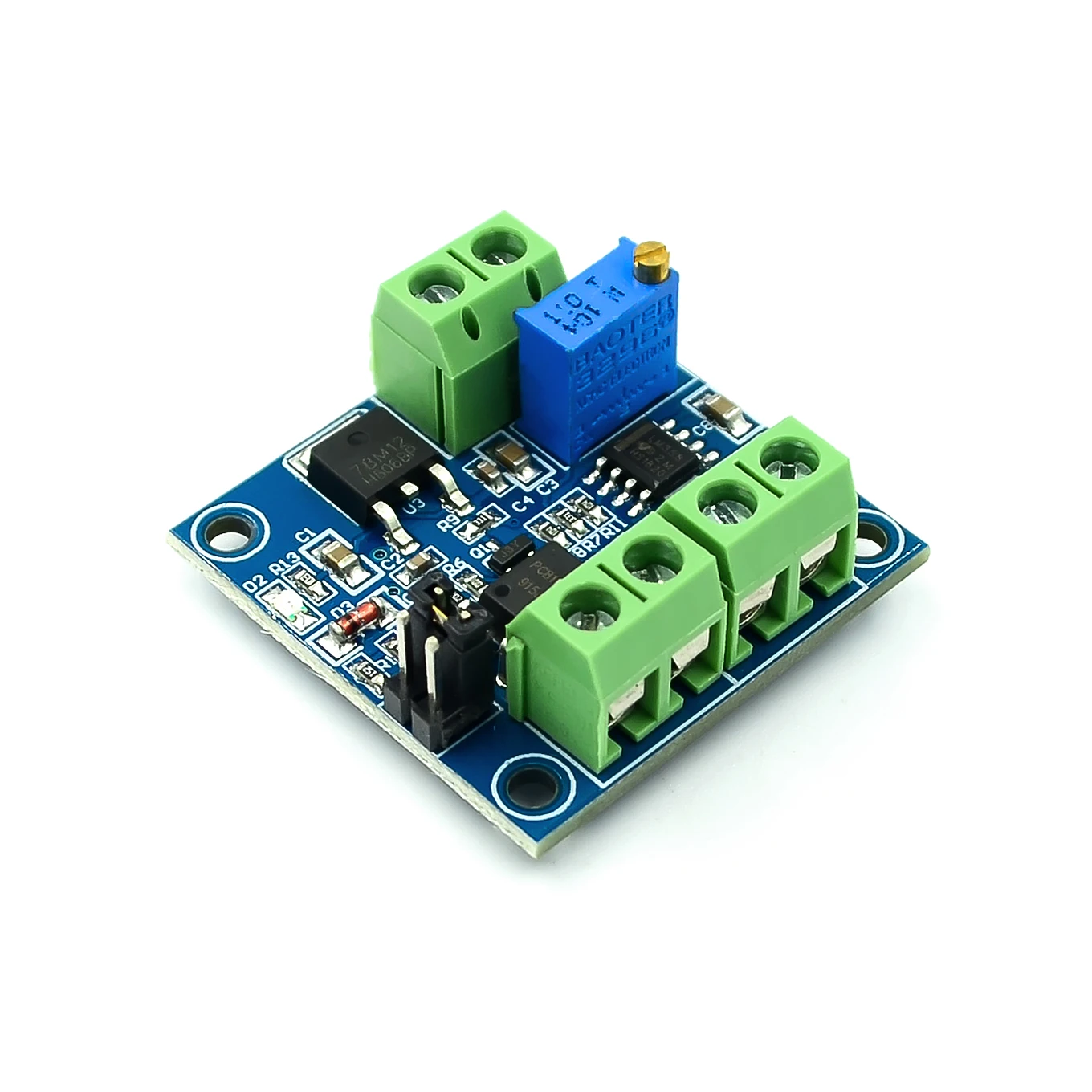 ШИМ-модуль преобразователя Напряжения 0%- до 0-10 В для ПЛК MCU цифро-аналоговый сигнал ШИМ Adjustabl преобразователь модуль питания