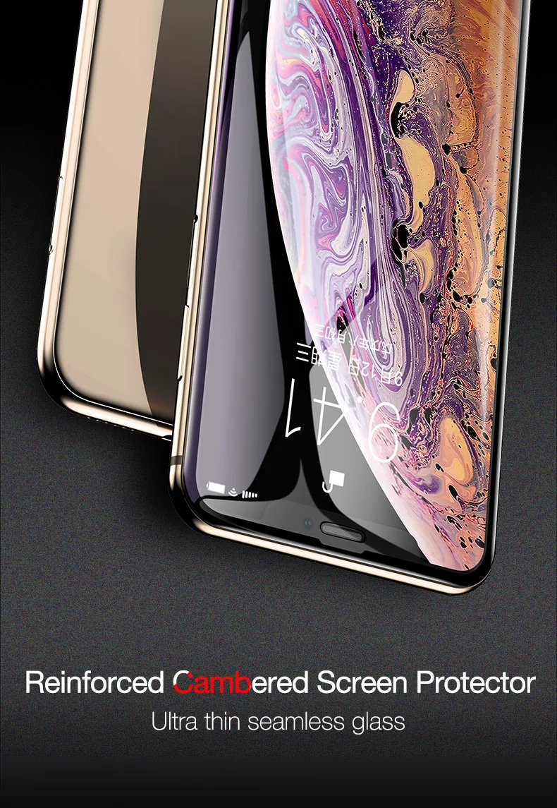 full cover glass for iPhone XS X XR MAX  (1)
