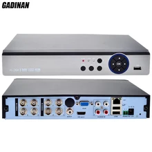 GADINAN 8CH 4MP AHD DVR/гибридный 4* AHD 4M+ 4* IP 4 M/Сеть: 8*1080P+ 8*960 P; 4*5 м CCTV видео рекордер AHD/TVI/CVI/CVBS/IP 5 в 1 DVR