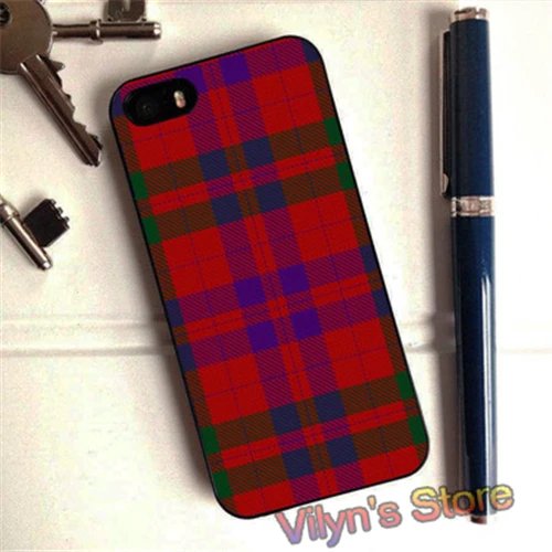 OUTLANDER font b TARTAN b font FRASER Case cover for iphone 4 4S 5 5S 5C