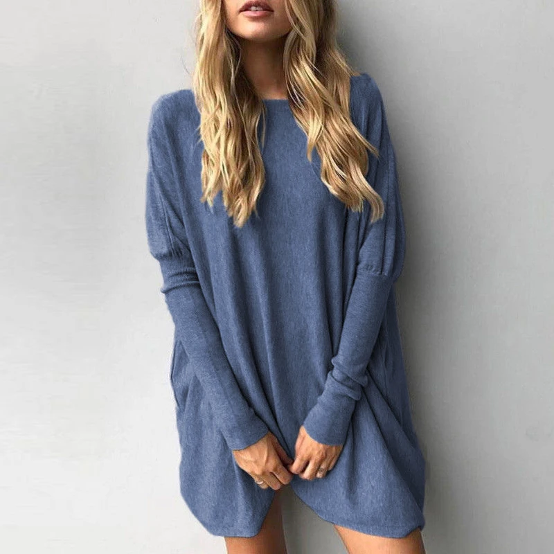 Solid Color Fluffy Fashion Tassel Ponchos and Capes For Women Batwing Sleeve Loose O-Neck Sweater Cloak Cape Coat Female Ponchos