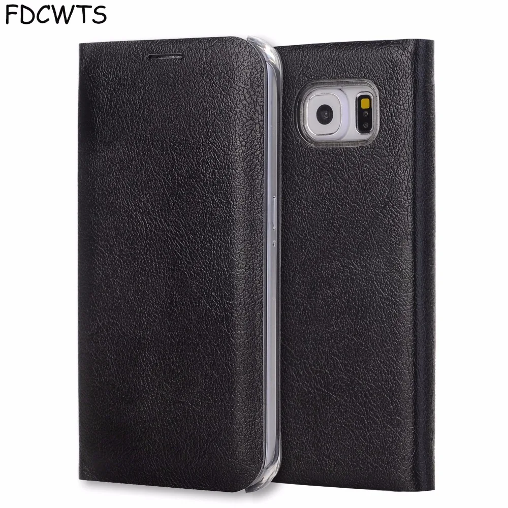 

FDCWTS Flip Cover Leather Case For Samsung Galaxy S7 edge S7 Wallet Phone Case Cover With ID Credit Card Holder For Samsung S7