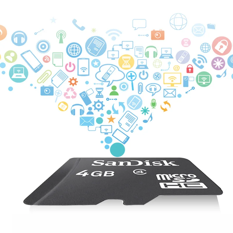 SanDisk microsd 8 Гб класс 4 карты памяти cartao de memoria SDHC tarjeta micro sd карта дропшиппинг для