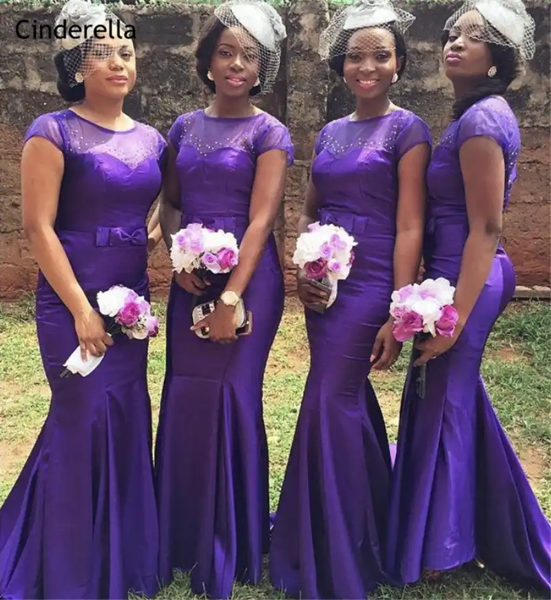 trumpet bridesmaid dress