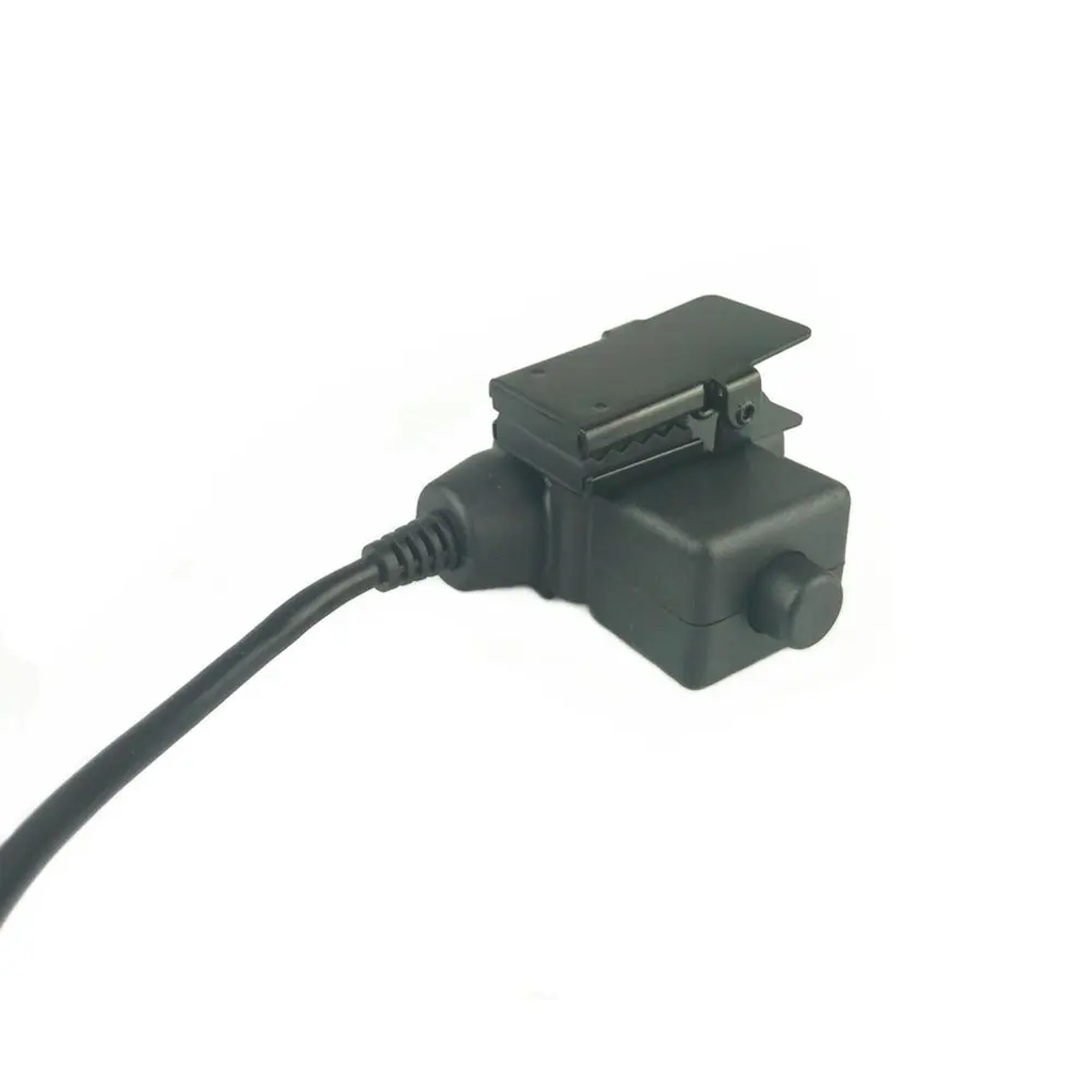 Z TAC тактические наушники U94 гарнитура PTT военное радио для Kenwood 2 Pin Черный baofeng