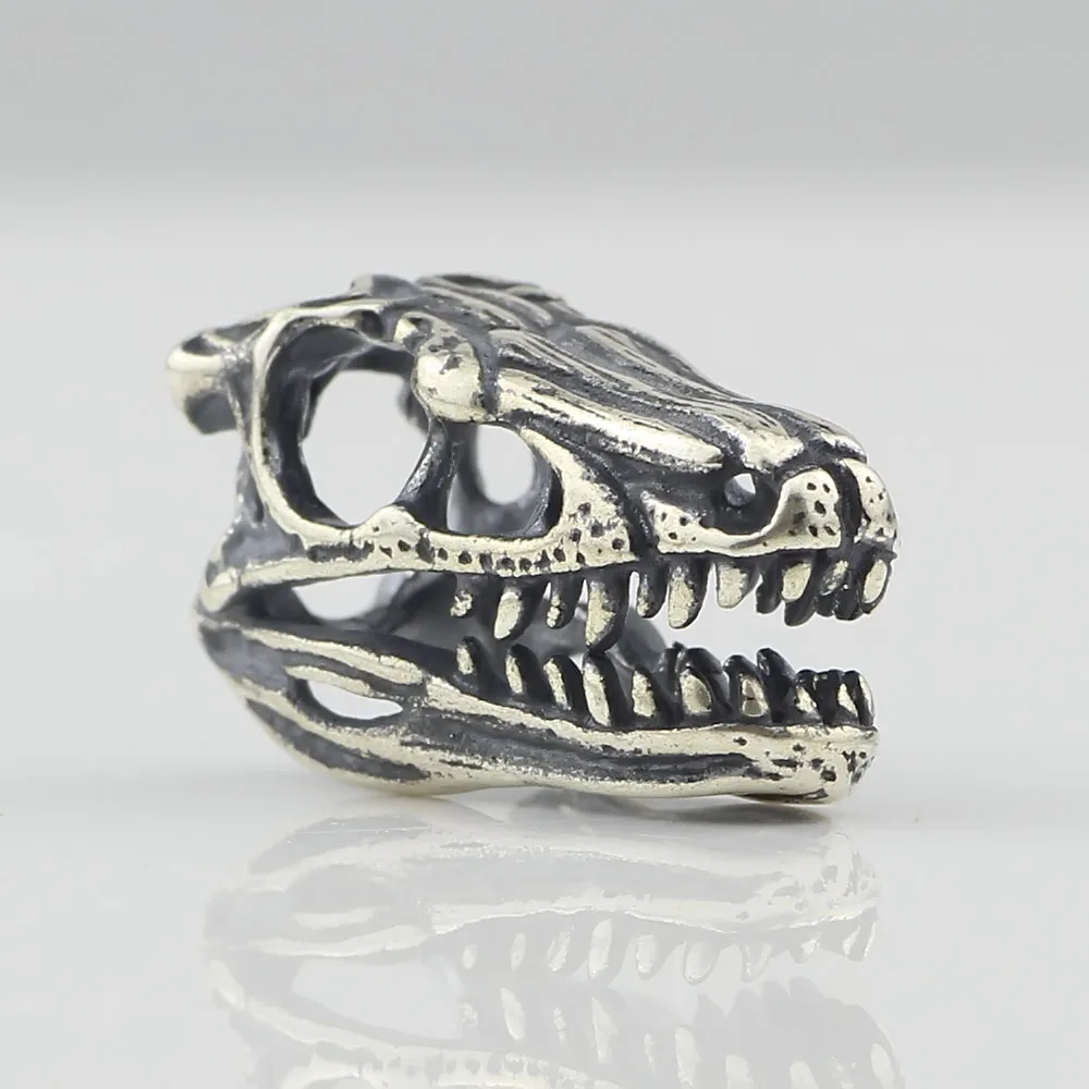 

Triceratops Charm Bead Fits Authentic Troll Beads Bracelet Silver 925 Charms Original Sterling Silver Jewelry For Women Gifts