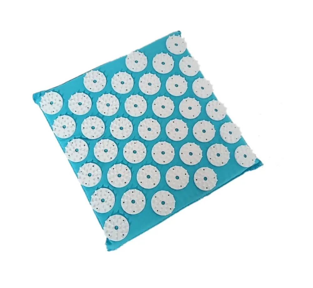 (20*20CM) Acupuncture Massage Cushion ABS Spike Acupressure Pad Hand foot stress relief easy carry Massage Mat