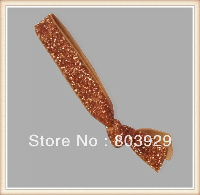 Elastic Gold Glitter Ribbon Hair Ties 5 8 Stretch Metallic Velvet Ribbon Hair Tie Women Hair