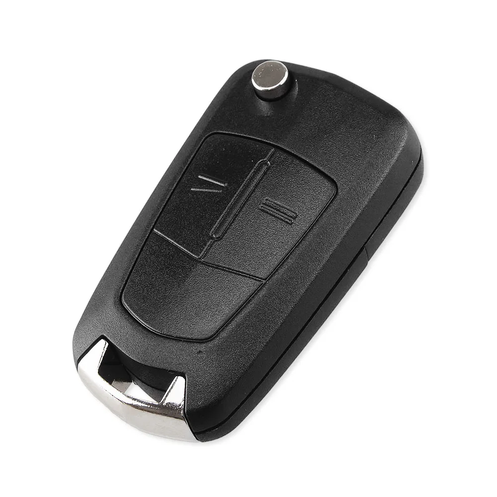 Чехол KEYYOU Cut/Uncut Blade Flip Remote Складной автомобильный брелок чехол с 2 кнопками для