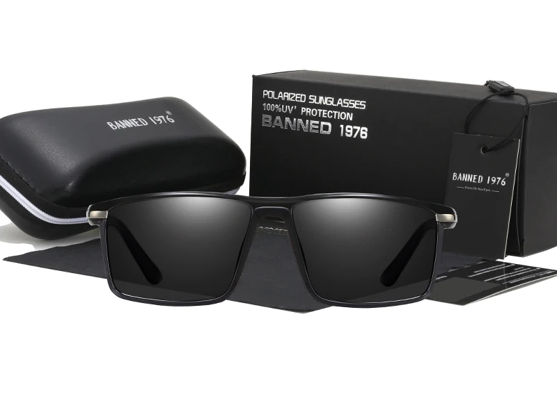 NEW TR90 frame HD Polarized Oculos fashion Men women Sunglasses UV400 Protection cool male Sun Glasses male driving shades