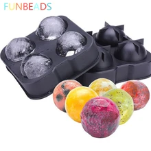 Виски со льдом Cube 4,5 см мяч форма для выпечки кирпич круглый бар аксессуары Высокое качество случайный цвет CM015