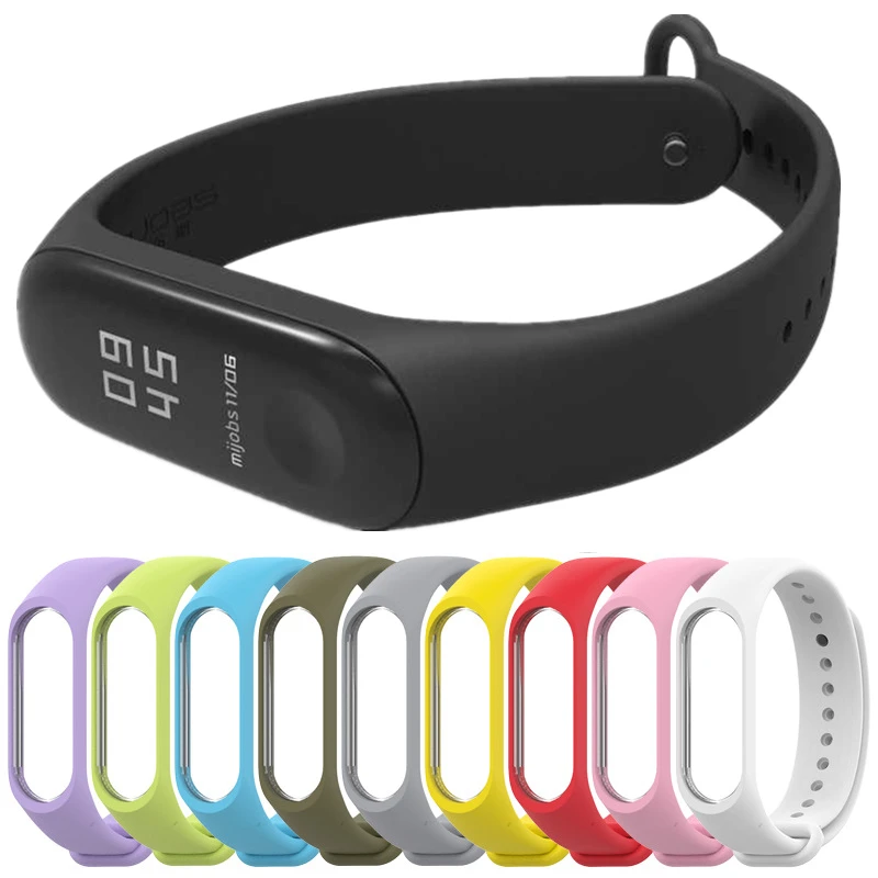 

Bracelet Mijobs Mi Band 3 Strap Bracelet Silicone Wristband Miband 3 Strap Smart mi band3 Wrist for for Xiaomi Mi Band 3 Strap
