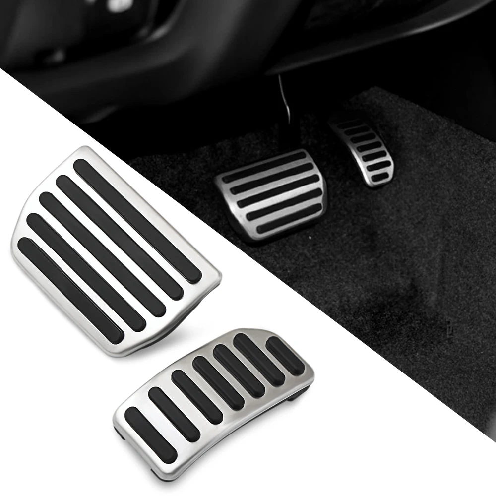 

NO DRILL Steel Foot Pedal Fit For Volvo S60 V60 XC60 S80 S 60 AT Automatic Gas Brake Car Accessories