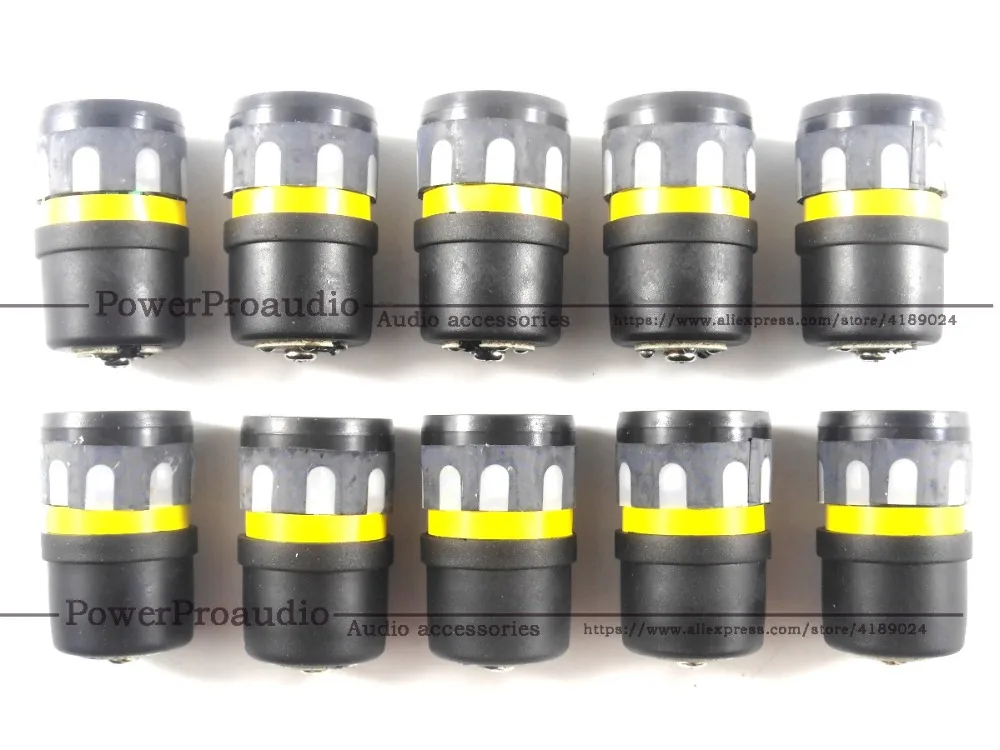 

10PCS Mic Cartridge for Wireless Microphone Shure BETA58 UC SLX 2 SLX4 Capsule 58A 58 Mic Spare Part