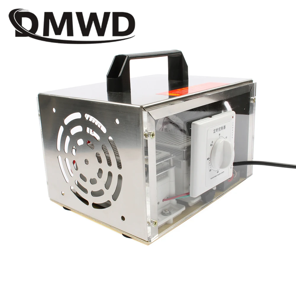 Online DMWD 20g Luft Reiniger Ozon Generator platte 20000 mgr std Ozonator Tragbare Ozonisator Reiniger Sterilisator mit Timing Schalter 110V 220V