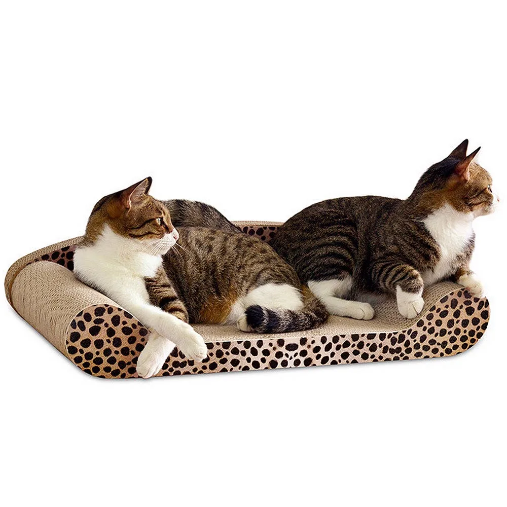  Corrugated Paper Pet Cat Scratch Board Pad Cat Kitten Scratch Sofa Bed Cats Claws Care Toys Nail Sc