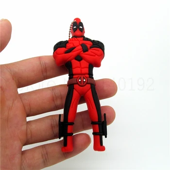 

new design cartoon Deadpool X men usb flash drive New Mutants/anti hero pen drive u disk memory stick hot gift 4GB 8GB 16GB 32GB