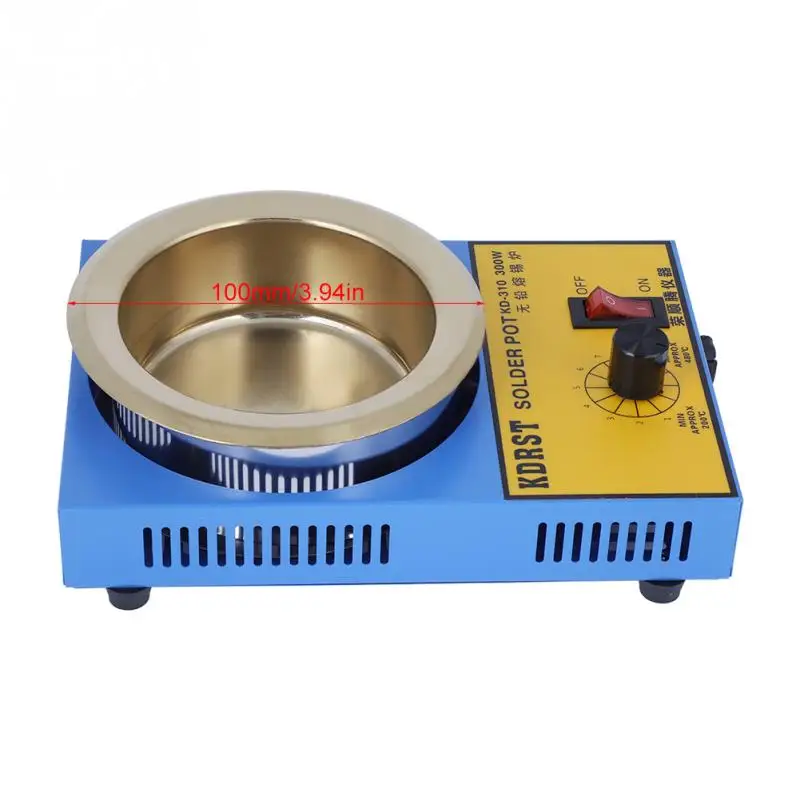 300W Temperature Controlled Soldering Pot Melting Tin Pot Tin Cans 200