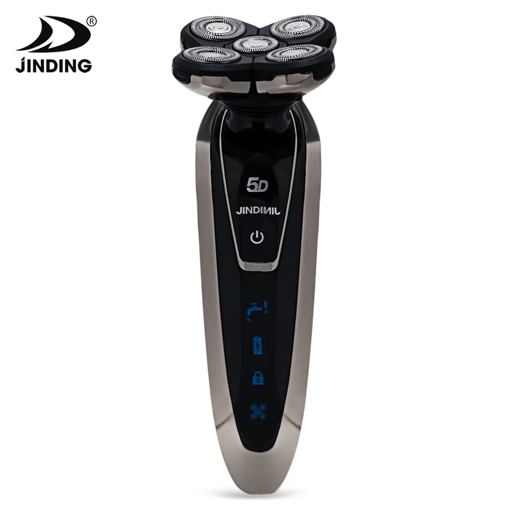 

Waterproof Five Blades Electric Shaver for Men With Folding Charging Base Rechargeable 5580 US PLUG