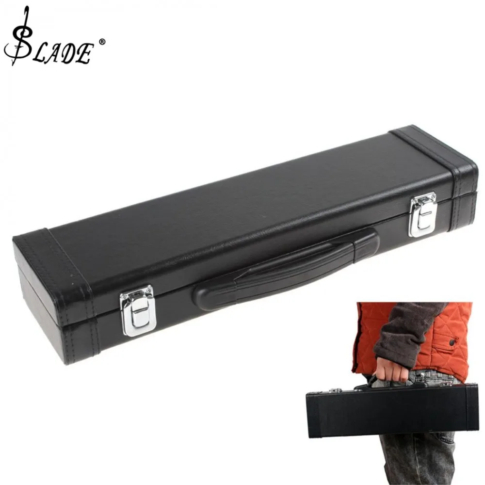 

SLADE Portable & Lightweight Flute Leahter Box with Carry Handle