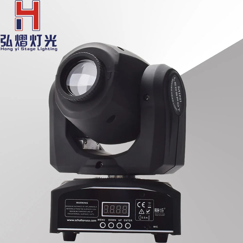 

(1 pieces/lot) moving head light 30W led mini spot dmx dj 8 gobos led stage effect