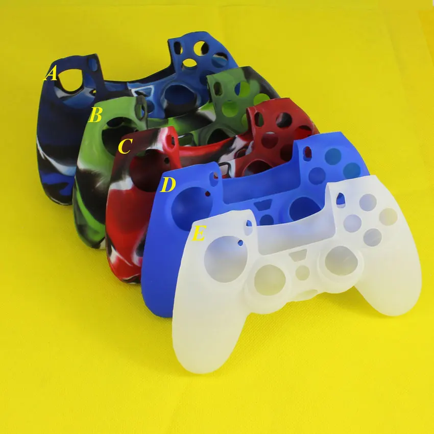 

cltgxdd Controller Handle Grip Anti-slip Silicone Cover Skin protective case For Sony PlayStation Dualshock 4 PS4 DS4 Pro Slim