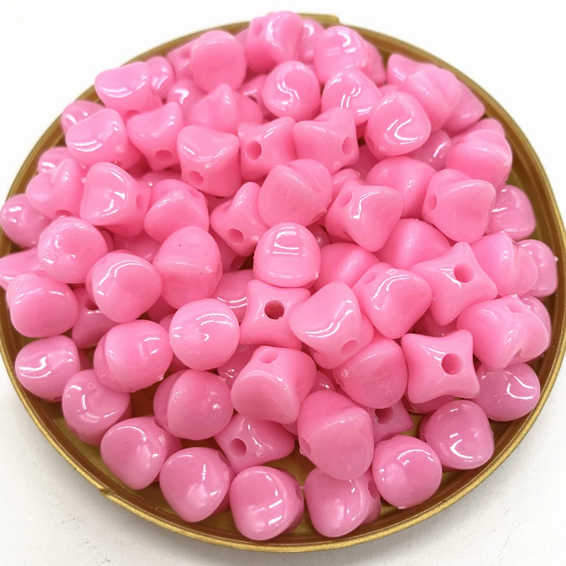 

Wholesale 50pcs/lot 8mm Acrylic Beads Spacer Loose Beads For Jewelry Making DIY Bracelet Earring #QT16