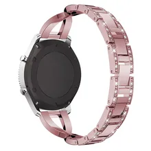 CARPRIE запястье Замена Нержавеющая сталь ремешок с кристаллами на запястье для samsung Шестерни S3 td0829; Прямая поставка