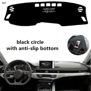 

Free shipping 1set for 2017-2018 AUDI A4 B9 car accessories car Dashboard Shade obstacle avoidance pad
