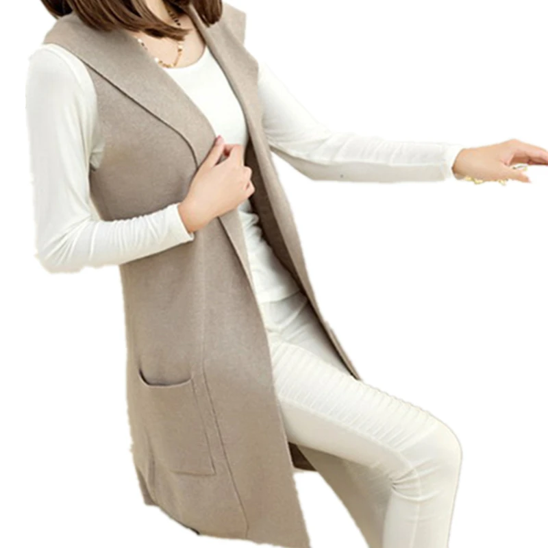 long sleeveless cardigan outfits