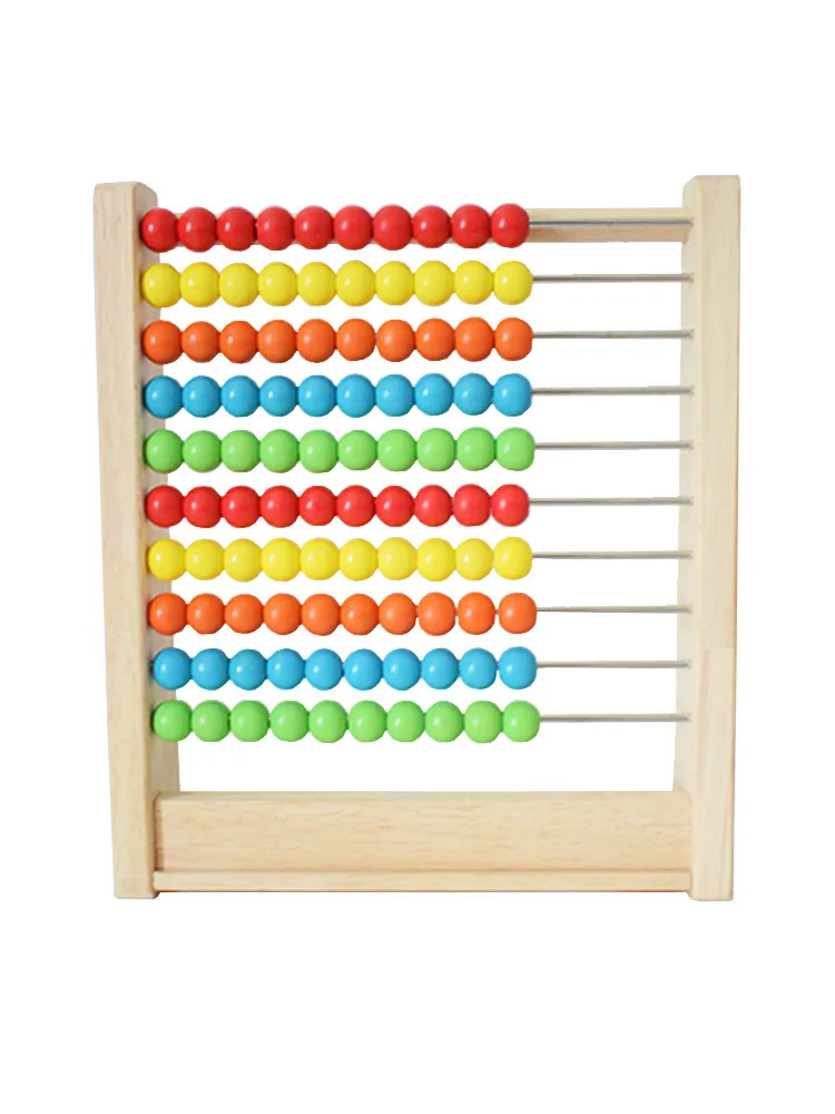 Детские счетчики счетчика Abacus счетчик бисера начальной школы Математика детский
