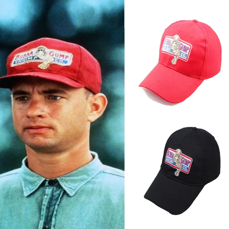 

Forrest Gump 1994 Bubba Gump Shrimp CO. Baseball Cosplay Hat Toy Men&Women Fashion Embroidered Summer Snapback Cap Gift Jouet