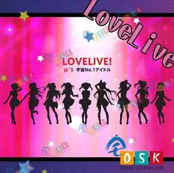

Lovelive Vinyl Wall Stickers Decal Decor Home Anime Cartoon Car Sticker