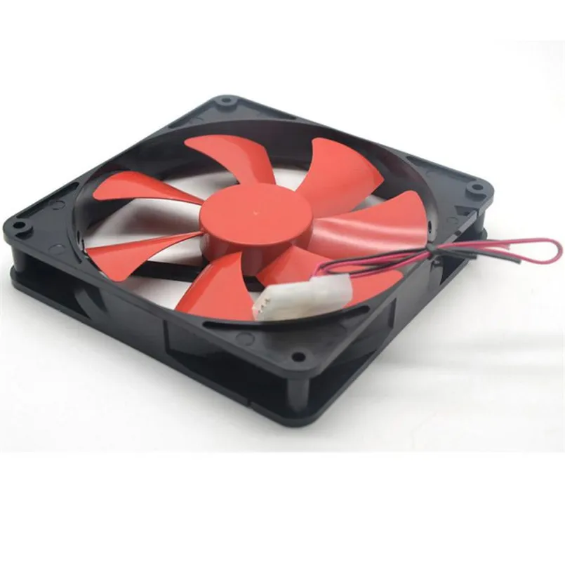 Reliable 2017 hot Best silent quiet 140mm pc case cooling fans 14cm DC