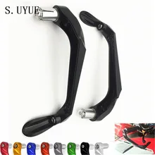 7/" 22 мм Мотоцикл с ЧПУ алюминий защитная накладка на руль тормозной рычаг сцепления Защитите Guard для YAMAHA MT-07 MT-09 FZ07 FZ09 MT125