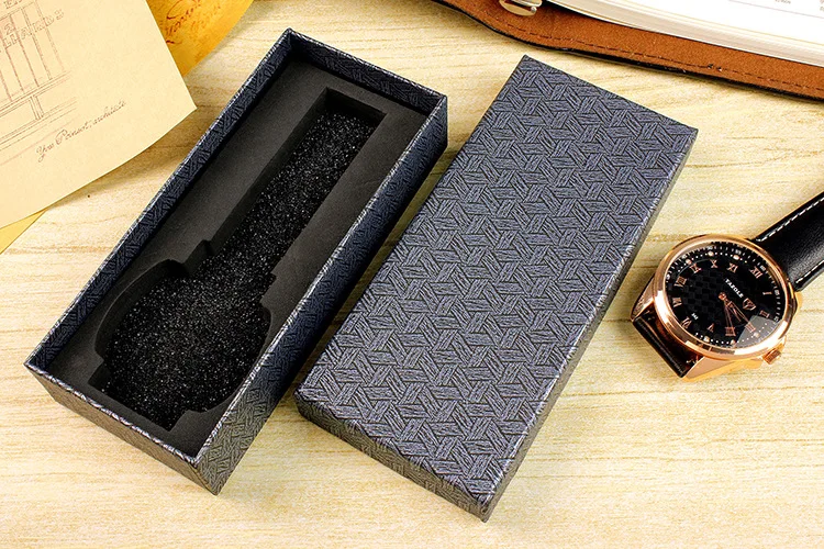 

20Pcs/Lot Classic Watch Box Exquisite Packaging Long Type Modern for Mechanical Leather Packaging Watch Gift Box Wholesale