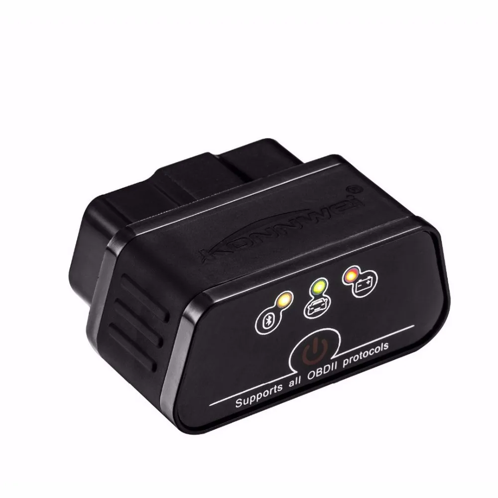 cheap car inspection equipment KONNWEI KW903 V1.5 ELM327 Bluetooth PIC18F25K80 Chip Auto Fault Detector OBDII Scanner ELM 327 OBD tool for Android PK icar 2 auto battery charger