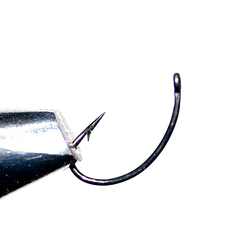 KKWEZVA 100PCS Size #8 #10 Black hooks Multiple Color Trout Fishing Flies Scud Shrimps Scud Cezch Fly Fishing Fly Nymphs hooks