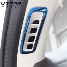 Аксессуары для vtear для Mazda мазда сх-5 CX5, автомобиль передний Оконный Кондиционер Vent на выходе внутренняя отделка Молдинги,наклейки на авто