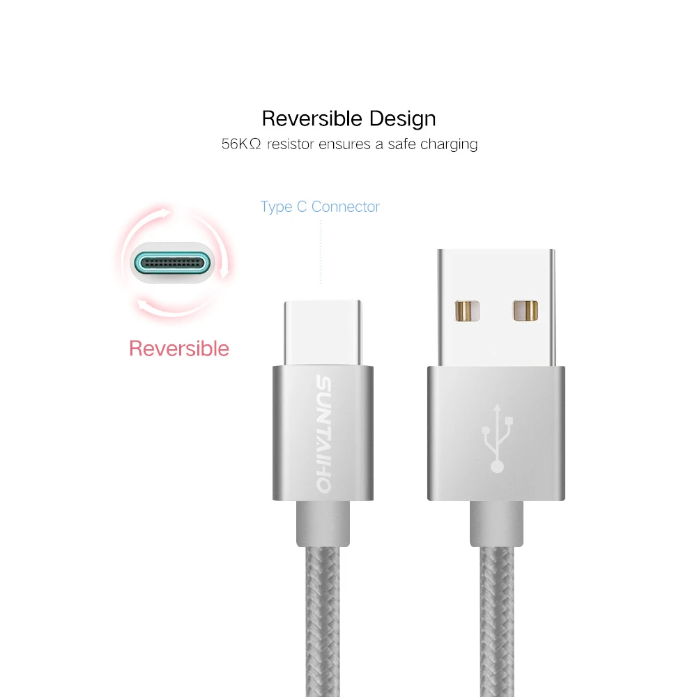 USB Type C 3.1 Cable,Suntaiho Nylon Bradied USB Type-C Cable For Xiaomi Mi6 Mi5 redmi 4 Oneplus 5 3t Nexus 5 5X 6P Samsung S8 USB Type C 3.1 Cable,Suntaiho Nylon Bradied USB Type-C Cable For Xiaomi Mi6 Mi5 redmi 4 Oneplus 5 3t Nexus 5 5X 6P Samsung S8