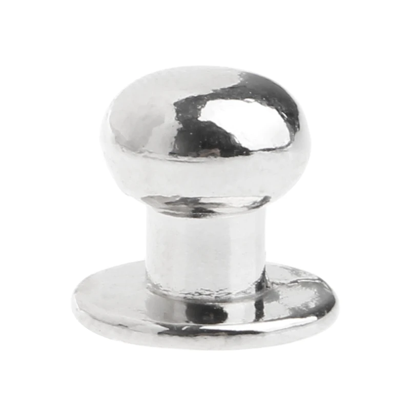 10 Pcs Jewelry Box Gift Case Metal Pull Handle Knobs Silver Tone 12mmx11mm Pull Knob #20/19W