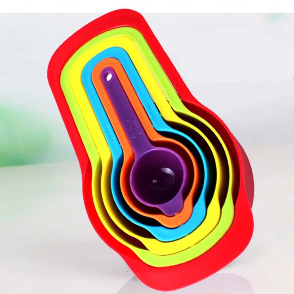 

(Clearance Sale) Spoons & Silicone Brush & Silicone Batter Spatula Cake Cream Baking Scraper Kitchen Cooking Tool Random Color