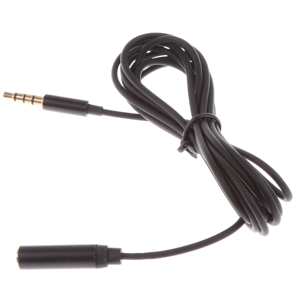

Plastic 3.5mm Plug Microphone Extension Cable Wire for Mobile Phone Cellphone Smartphone Headphone Earphone Mic Accessory 2m