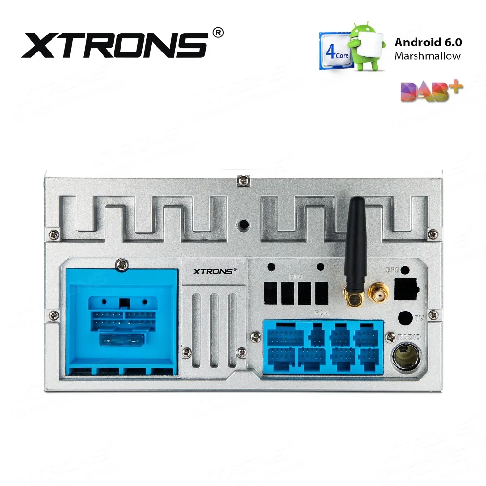 Flash Deal XTRONS Universal 6.95" Digital Touch Screen Head unit Android Car Multimedia DVD Player Radio Stereos Steering wheel GPS RDS OBD 3