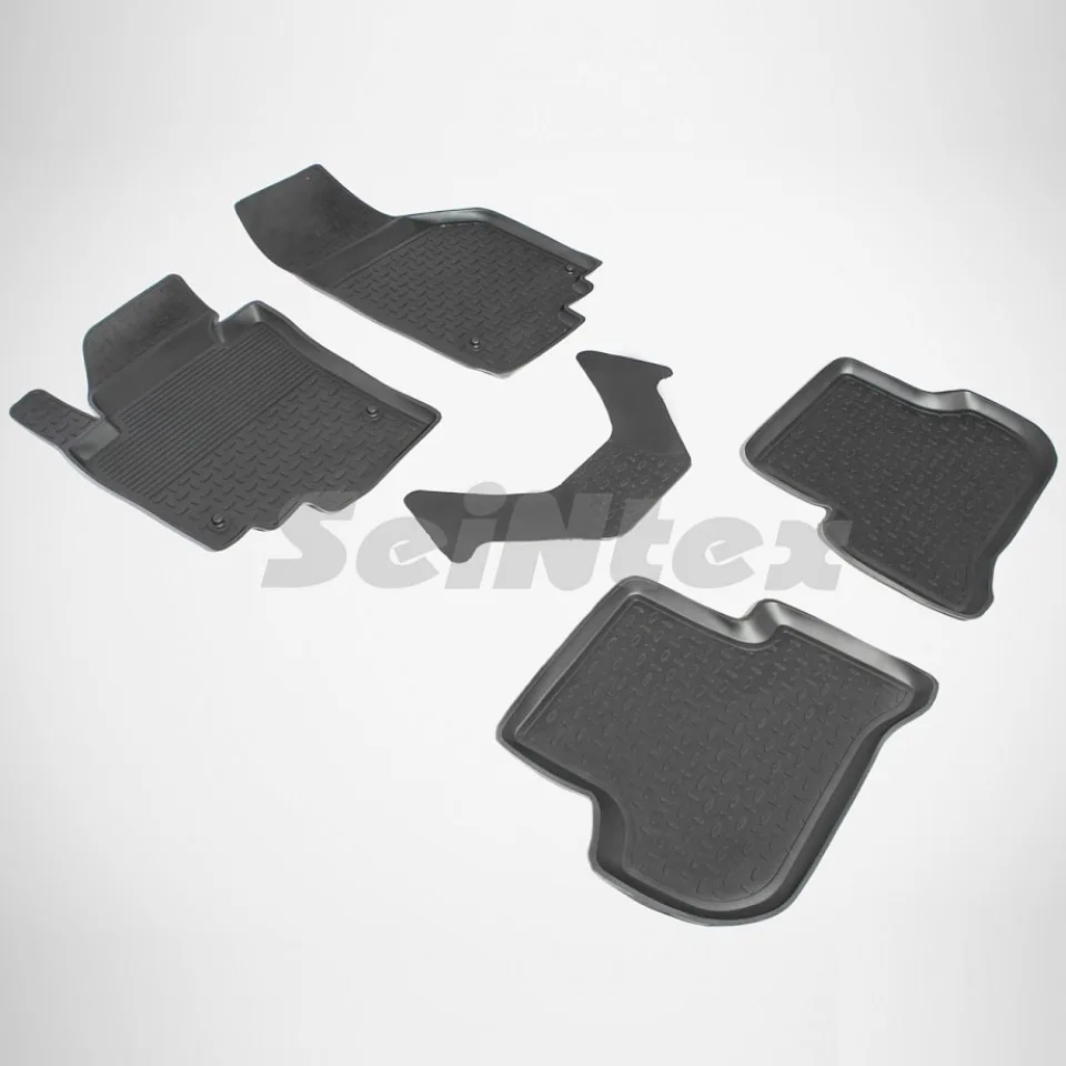 For Skoda Yeti 2008 2018 rubber floor mats (for cars without bluetooth