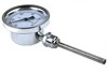 WSS-411 bimetal thermome industrial thermometer boiler tube high temperature radial temperature measurement Rod length 200mm ► Photo 1/4