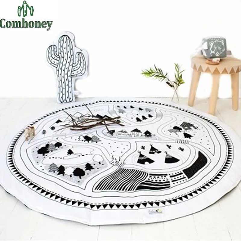 country road baby blanket