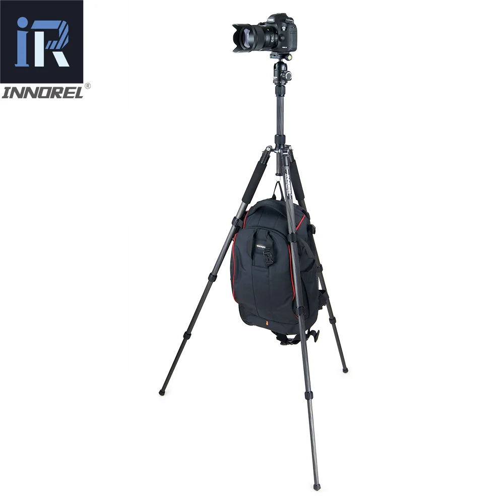  RT40C 12KG bear carbon fiber professional camera tripod compact DSLR monopod stand portable light v
