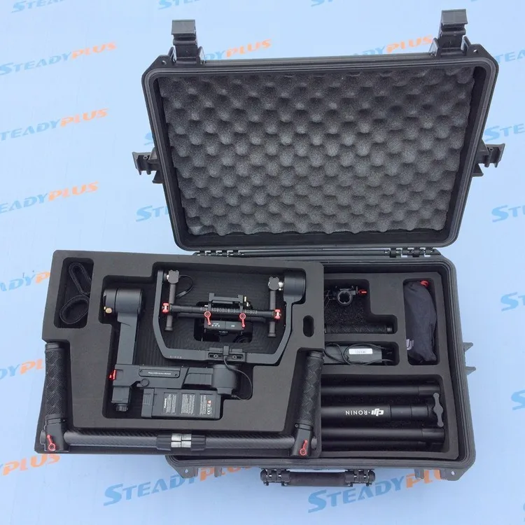 high quality waterproof DJI ronin M case  protective box impact resistant protective case with custom EVA lining 